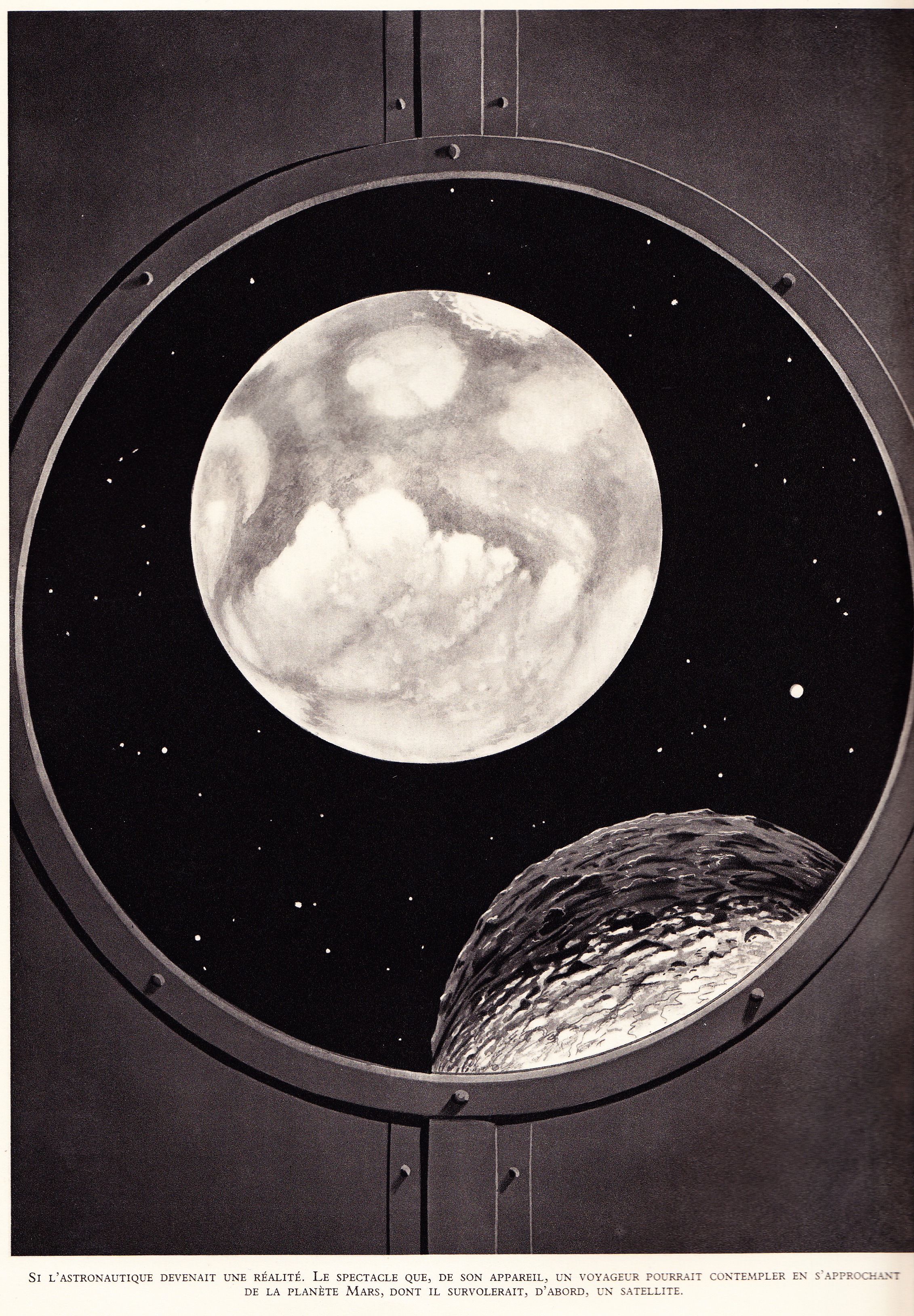 Lucien Rudaux, Painting, 1937